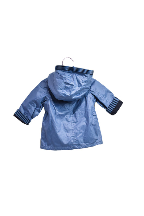 A Blue Coats from Sergent Major in size 3-6M for boy. (Back View)