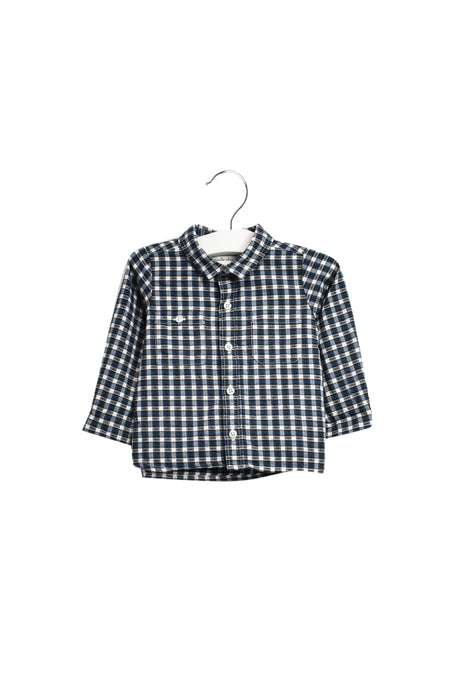 A Blue Shirts from Marie Chantal in size 3-6M for boy. (Front View)