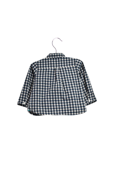 A Blue Shirts from Marie Chantal in size 3-6M for boy. (Back View)