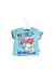 A Blue T Shirts from Mides in size 3-6M for boy. (Front View)
