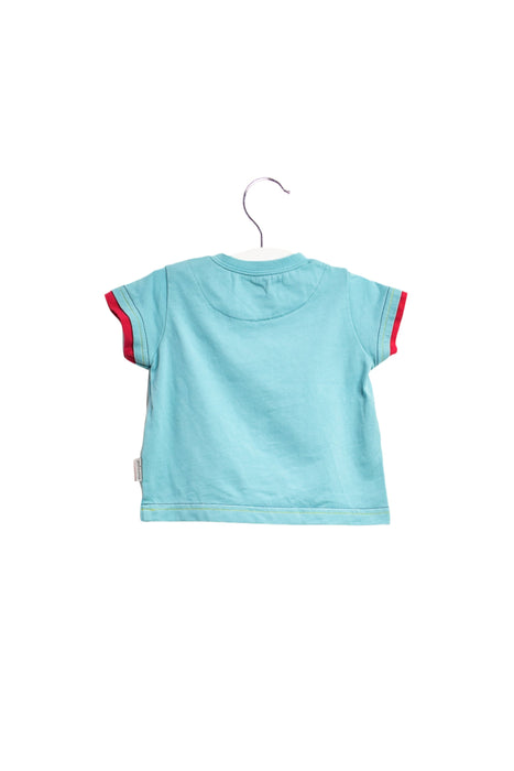 A Blue T Shirts from Mides in size 3-6M for boy. (Back View)