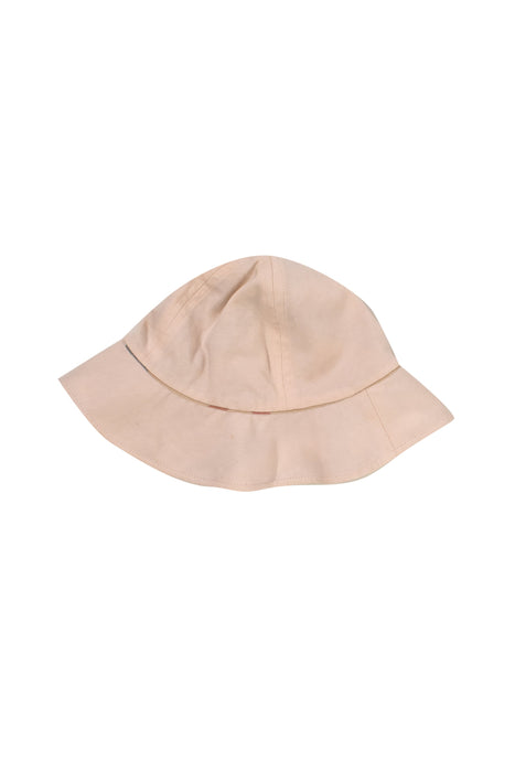 A Pink Hats Beanies & Caps from Burberry in size 12-18M for girl. (Front View)