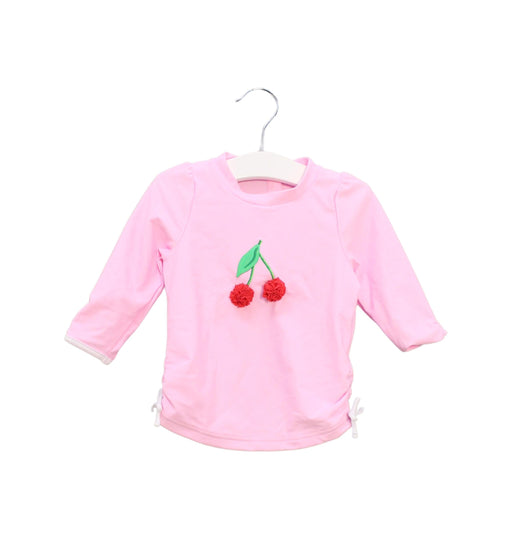 A Pink Rash Guards from Sunuva in size 12-18M for girl. (Front View)