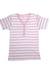 A Pink Short Sleeve Tops from Nature Baby in size 3 for girl. (Front View)