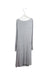 A Grey Long Sleeve Dresses from Three Dots in size L for maternity. (Back View)
