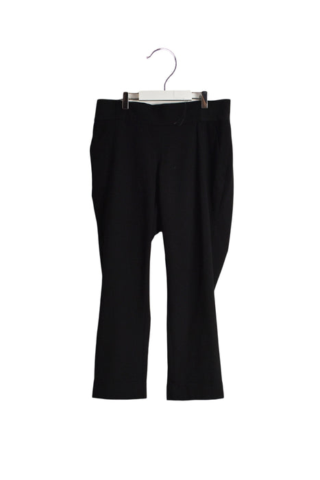 A Black Casual Pants from A Pea in the Pod in size M for maternity. (Front View)
