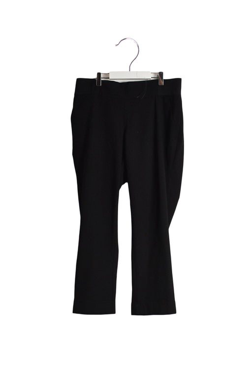 A Black Casual Pants from A Pea in the Pod in size M for maternity. (Front View)