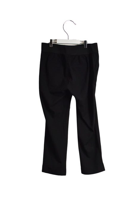 A Black Casual Pants from A Pea in the Pod in size M for maternity. (Back View)