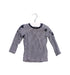 A Navy Long Sleeve Tops from Seed in size 6-12M for boy. (Front View)