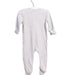 A Grey Onesies from Mori in size 3-6M for neutral. (Back View)