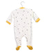 A White Onesies from Chicco in size 0-3M for boy. (Back View)
