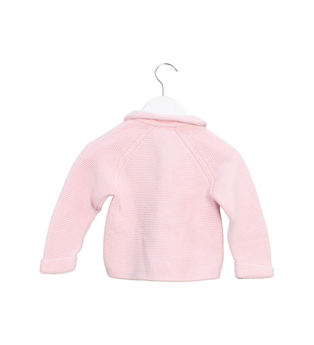 A Pink Cardigans from Jacadi in size 12-18M for girl. (Back View)