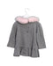 A Grey Long Sleeve Tops from Janie & Jack in size 4T for girl. (Back View)