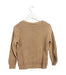 A Brown Knit Sweaters from Seed in size 6T for girl. (Back View)