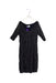 A Green Long Sleeve Dresses from Seraphine in size L for maternity. (Front View)