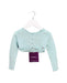 A Teal Cardigans from ValMax in size 3T for girl. (Front View)