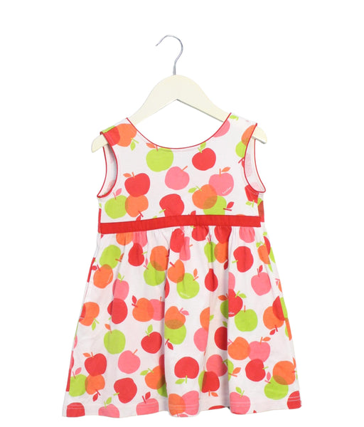 A Multicolour Sleeveless Dresses from Familiar in size 2T for girl. (Front View)