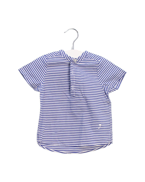 A Blue Short Sleeve Tops from Jacadi in size 12-18M for boy. (Front View)