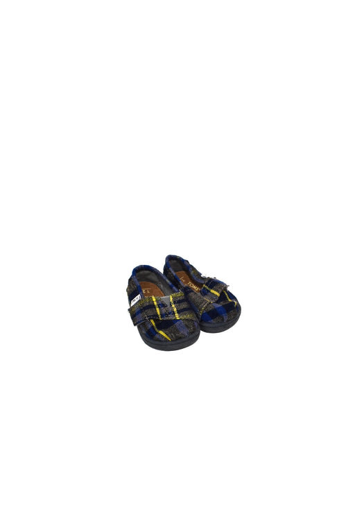 A Mulicolour Sneakers from Toms in size 3-6M for boy. (Front View)