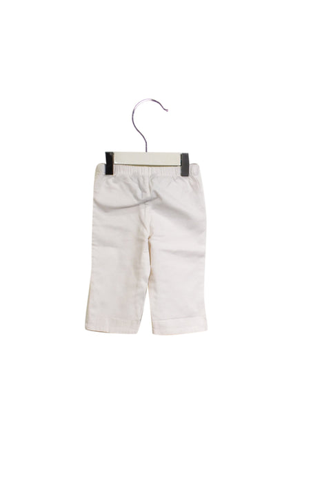 A White Casual Pants from Ralph Lauren in size 6-12M for girl. (Back View)