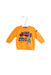 A Orange Crewneck Sweatshirts from Double B Mikihouse in size 12-18M for boy. (Front View)