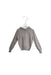 A Grey Zippered Sweatshirts from Wild & Gorgeous in size 6T for girl. (Front View)