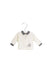 A White Long Sleeve Tops from Chickeeduck in size 6-12M for boy. (Front View)