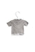 A Grey T Shirts from Chickeeduck in size 6-12M for boy. (Back View)
