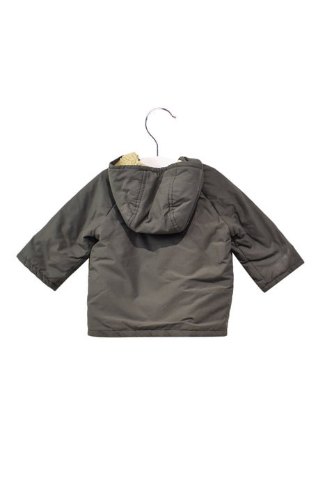 A Grey Lightweight Jackets from Bonpoint in size 12-18M for girl. (Back View)