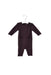 A Purple Long Sleeve Jumpsuits from Bonpoint in size 6-12M for girl. (Front View)