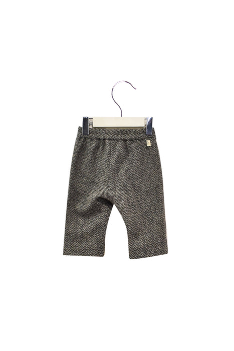 A Grey Casual Pants from Marie Chantal in size 0-3M for girl. (Back View)