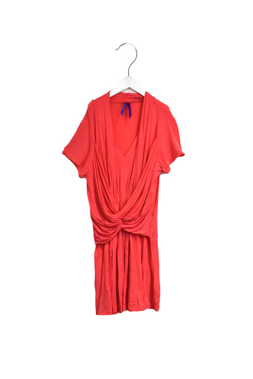 A Orange Short Sleeve Tops from Seraphine in size S for maternity. (Front View)