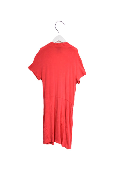 A Orange Short Sleeve Tops from Seraphine in size S for maternity. (Back View)