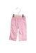 A Pink Casual Pants from Nicholas & Bears in size 12-18M for girl. (Front View)