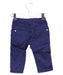 A Navy Casual Pants from Minibanda in size 6-12M for boy. (Back View)