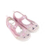 A Pink Flats from Seed in size EU30 for girl. (Front View)
