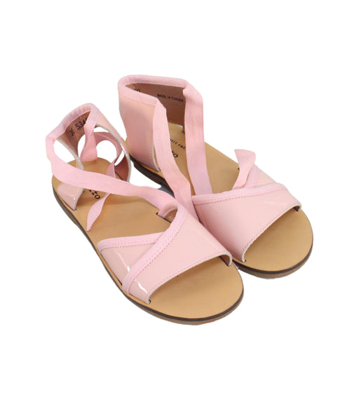 A Pink Flats from Repetto in size 6T for girl. (Front View)