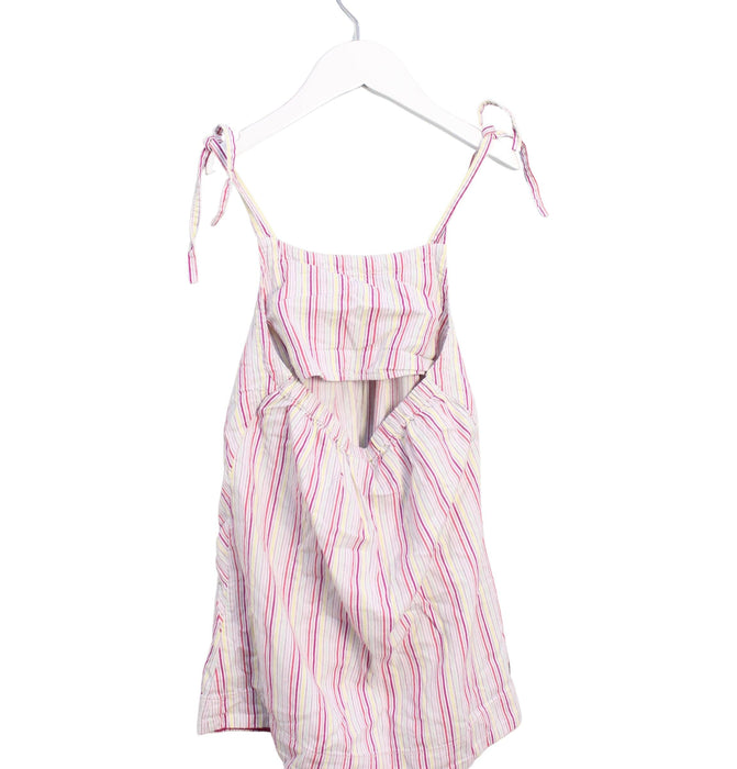 A Multicolour Sleeveless Dresses from Tea in size 4T for girl. (Back View)