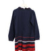 A Navy Long Sleeve Dresses from Tartine et Chocolat in size 6T for girl. (Back View)