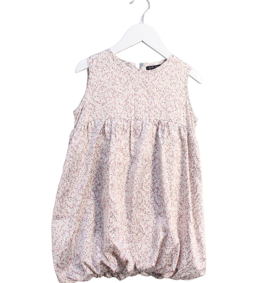 A Purple Sleeveless Dresses from mini kardi in size 18-24M for girl. (Front View)