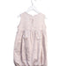 A Purple Sleeveless Dresses from mini kardi in size 18-24M for girl. (Back View)