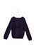 A Purple Knit Sweaters from Juliet & the Band in size 8Y for boy. (Back View)