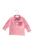 A Pink Long Sleeve Polos from Nicholas & Bears in size 12-18M for girl. (Front View)