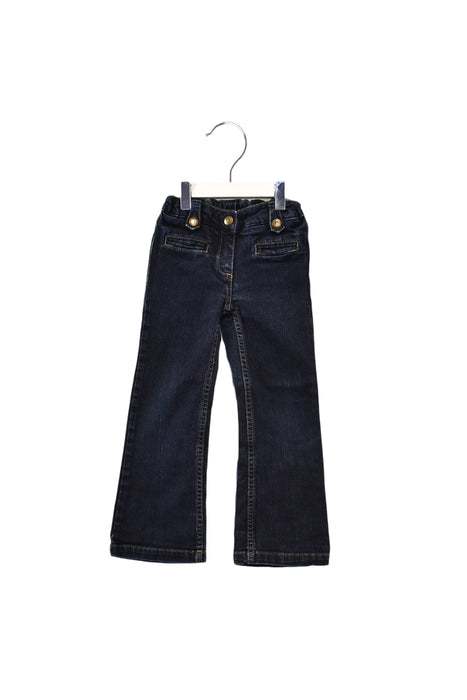 A Blue Jeans from Jacadi in size 5T for girl. (Front View)