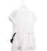 A White Short Sleeve Dresses from Simonetta in size 4T for girl. (Back View)
