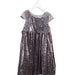 A Grey Short Sleeve Dresses from Monsoon in size 6T for girl. (Front View)