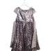 A Grey Short Sleeve Dresses from Monsoon in size 6T for girl. (Back View)