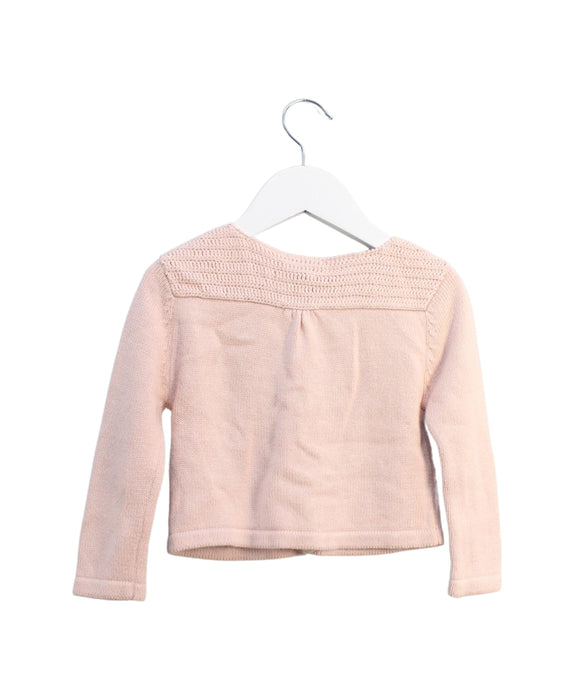 A Pink Cardigans from Chloe in size 2T for girl. (Back View)