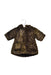 A Brown Coats from IKKS in size 0-3M for girl. (Front View)