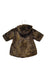 A Brown Coats from IKKS in size 0-3M for girl. (Back View)
